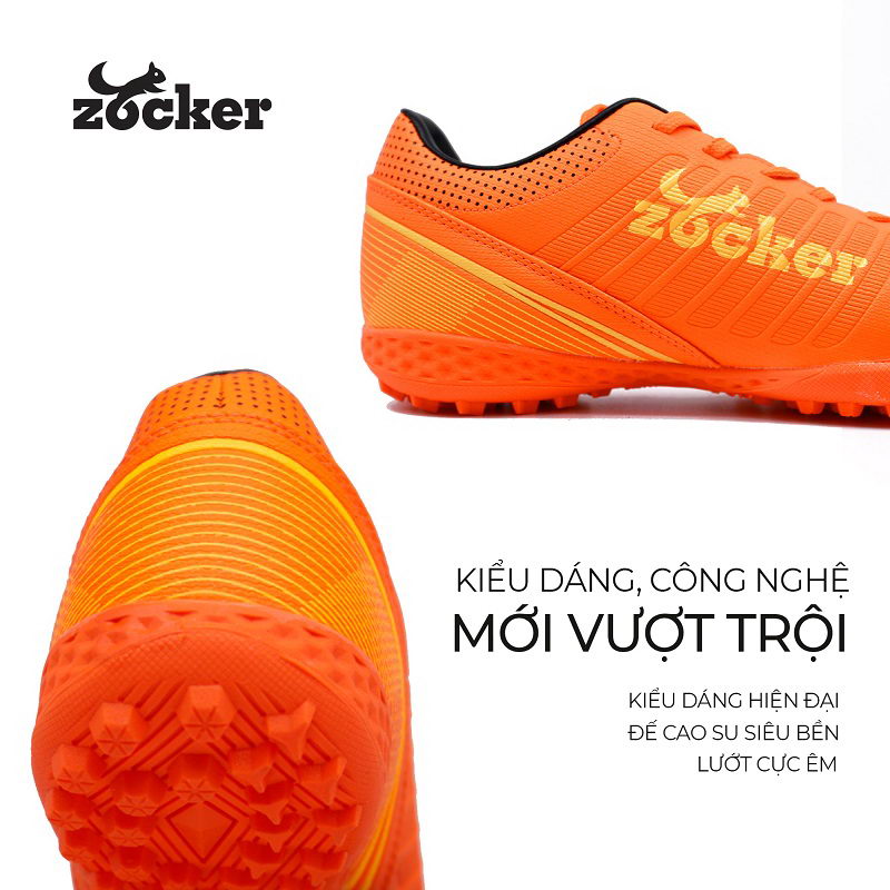 Giày đá bóng Zocker TF 2019 Orange